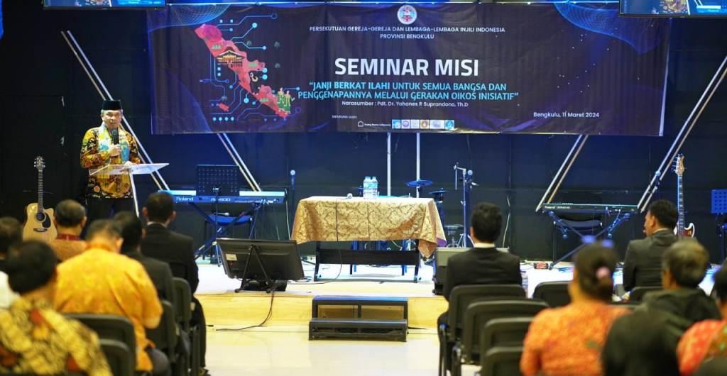 Pemprov Apresiasi Seminar Misi PGLII Provinsi Bengkulu