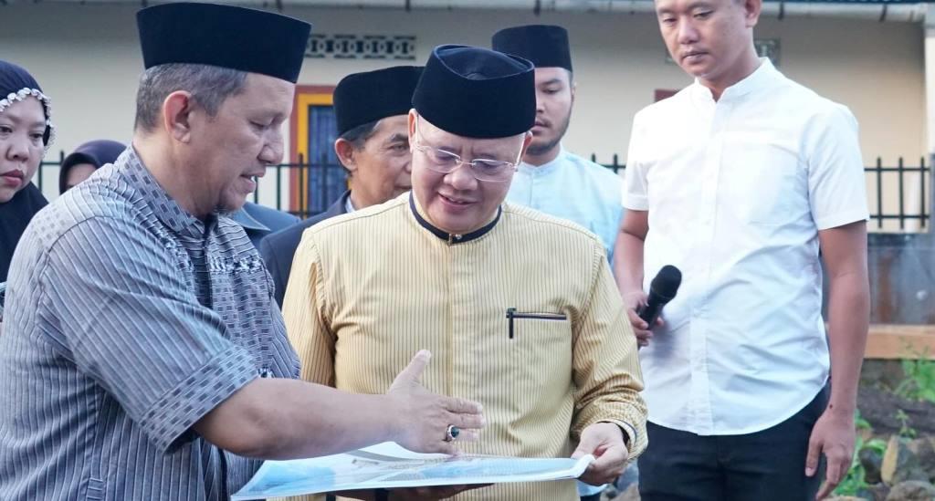Gubernur Rohidin Hadiri Peletakan Batu Pertama Musala Ibnu Sabil RL