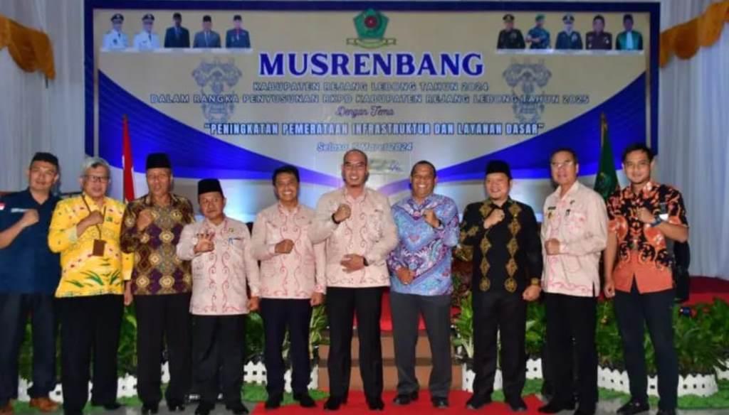 Dewan Suhardhi Dukung Hasil Kesepakatan Musrenbang Rejang Lebong 2024