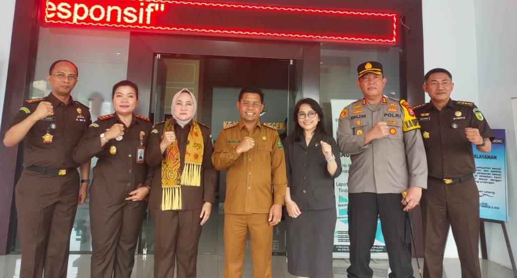 Kajati Bengkulu Kunjungi Kejari Lebong, Resmikan Rumah Restorative Justice
