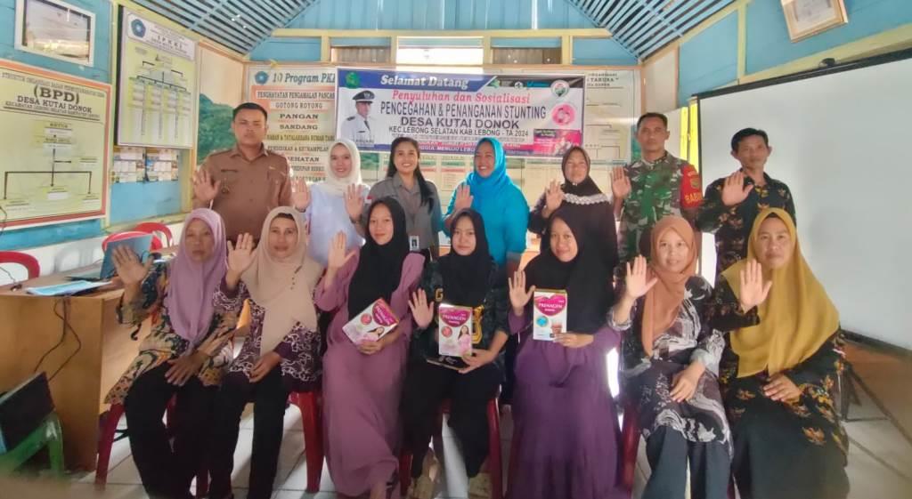 Hadirkan Ahli Gizi, Pemdes Kutai Donok Gelar Pelatihan Penanganan Stunting