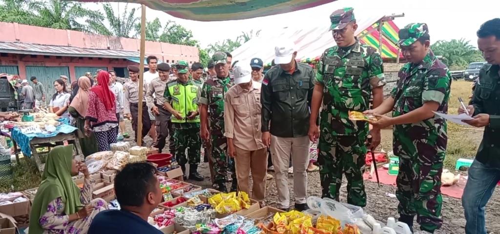 Dandim 0425 Seluma Gelar Operasi Pasar Cek Ketersediaan Sembako