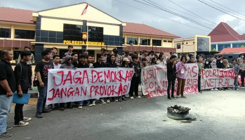 Gelar Demo, APPP Bengkulu Minta Polisi Segera Pidanakan Connie Bakrie