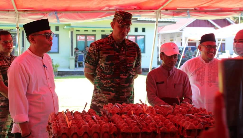 Jelang Lebaran, Warga Antusias Sambangi Bazar Murah Kodim 0425 Seluma
