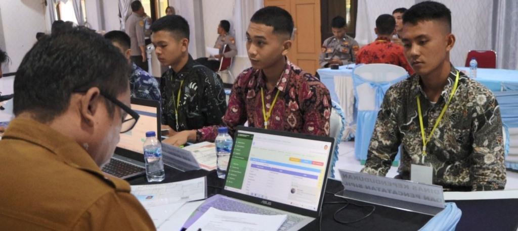 101 Calon Anggota Polri di Mukomuko Masuki Tahap Rikmin Awal