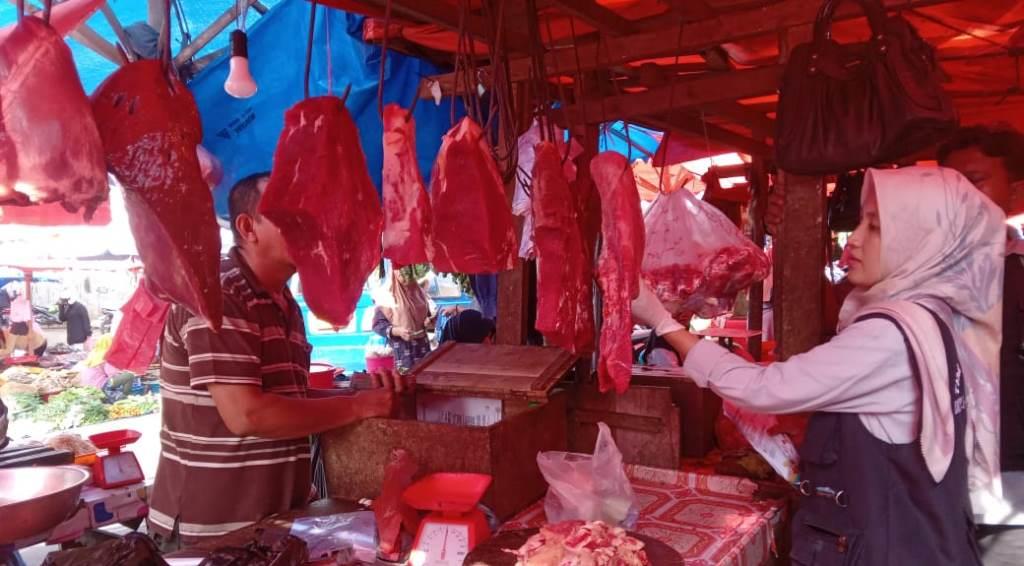 DKPP dan Satgas Halal Lakukan Pengawasan Kesehatan Daging Jelang Idulfitri