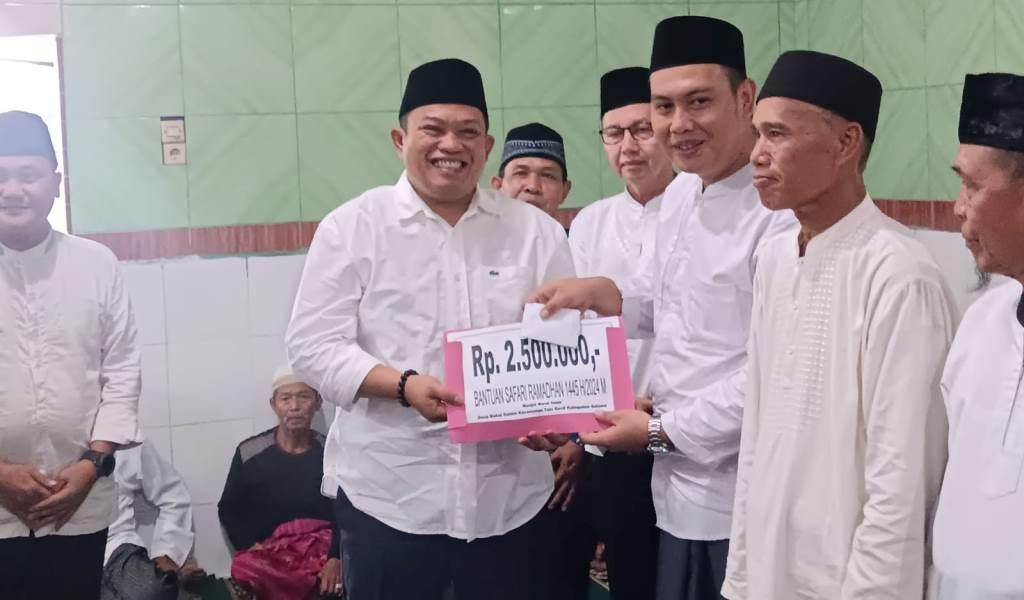 Bupati Erwin Oktavian Hadiri Safari Ramadan di Desa Bakal Dalam