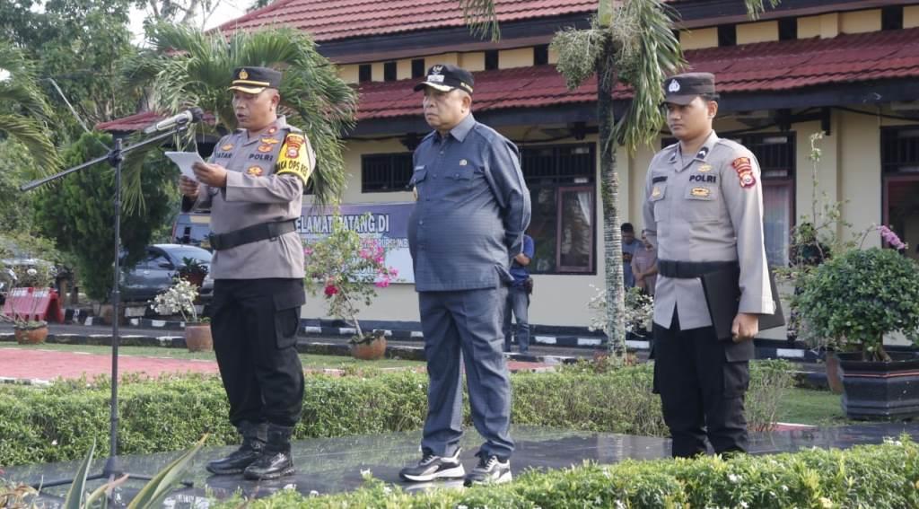 Wabup Gustianto Hadiri Apel Pasukan Ketupat Nala 2024