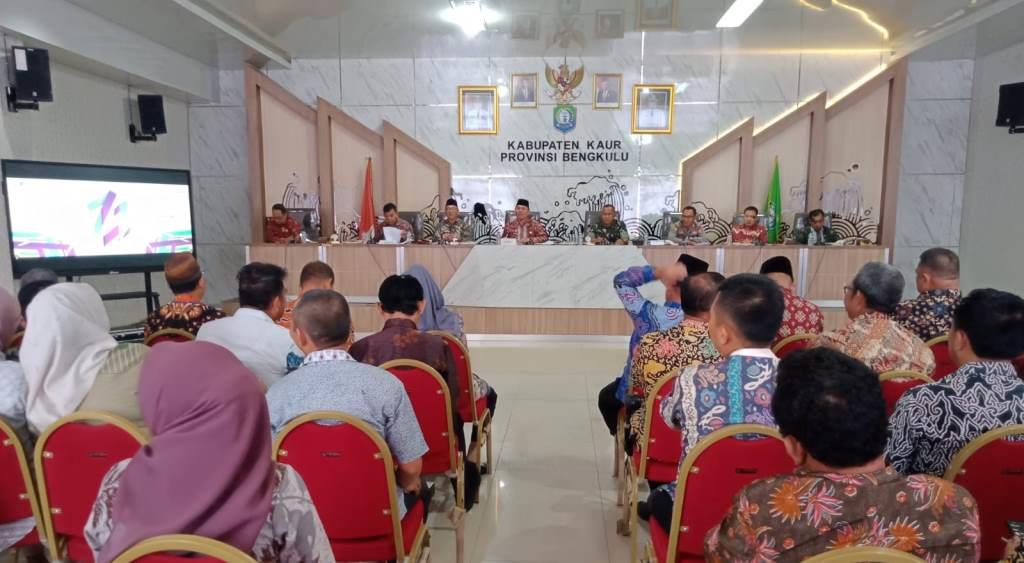 Pemkab Kaur Gelar Rapat Persiapan HUT Kabupaten Kaur Ke-21