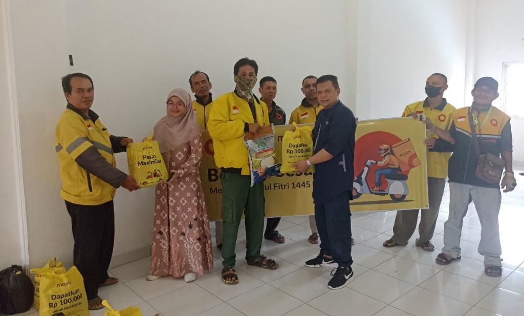 Kampanye Amal, Maxim Bengkulu Bagi THR dan Santunan Anak Yatim