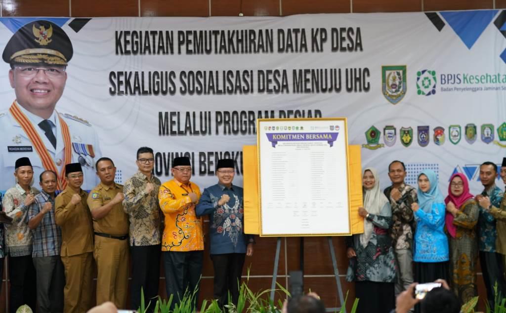 Data UHC Provinsi Bengkulu Tembus 99,98 Persen