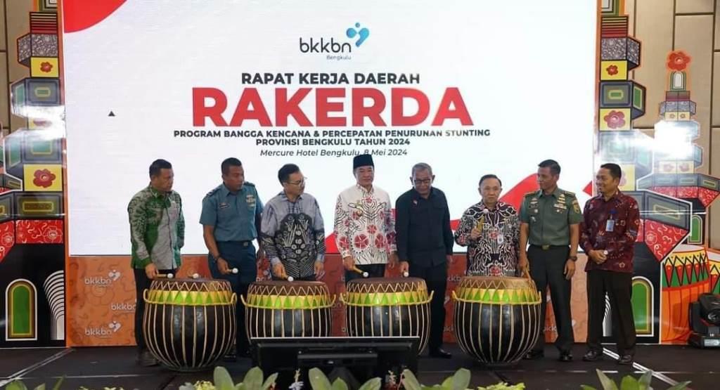 Ketua TPPS Bengkulu Selatan Hadiri Rakorda Percepatan Penurunan Stunting