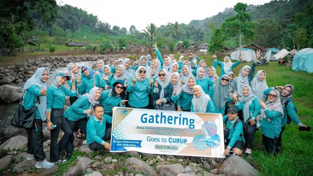 Jaga Kekompakan, Dinas Kominfotik Provinsi Bengkulu Gelar Gathering