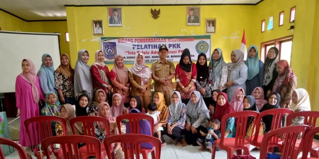PKK Pemdes Serumbung Ikuti Pelatihan Peningkatan Tata Kelola Administrasi