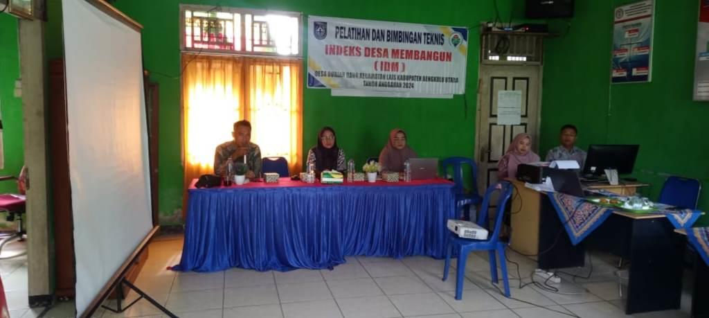 Pemerintah Desa Durian Daun Gelar Acara Pendataan Indeks Desa Membangun