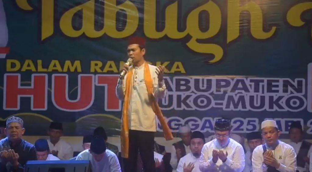 233 Personel Polres Mukomuko Amankan Tabligh Akbar Ustaz Abdul Somad