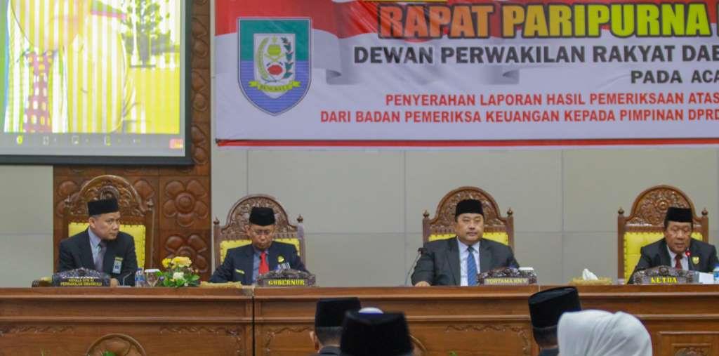 Pemprov Bengkulu Kembali Raih WTP untuk yang Ketujuh Kalinya