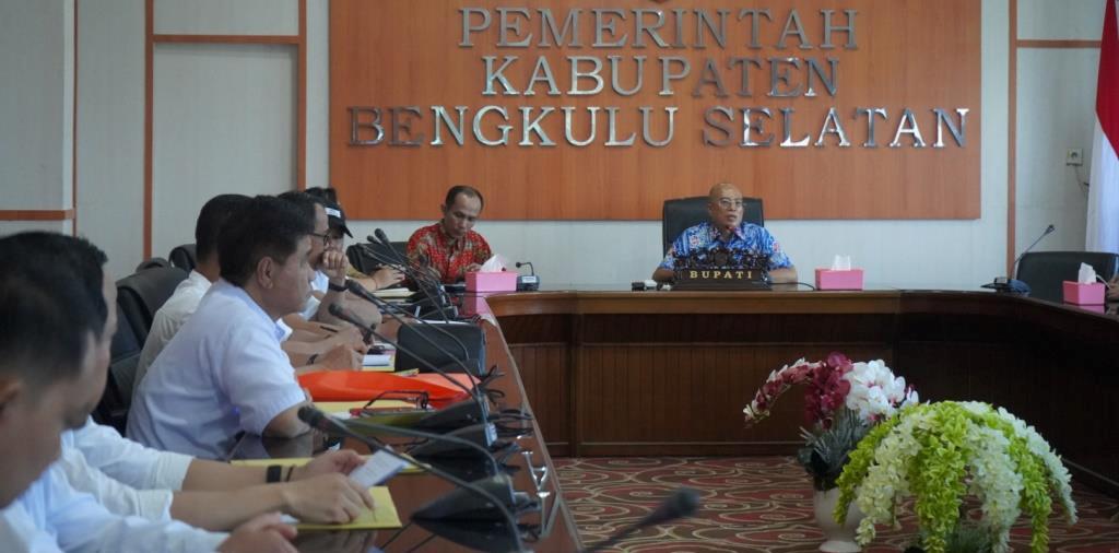 Dukung Program Digitalisasi, TP2DD Bengkulu Selatan Gelar Pertemuan Tingkat Pimpinan