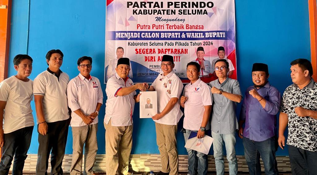 Teddy Rahman Kembalikan Formulir Bacabup Seluma, Ini Tanggapan Gerindra, Nasdem dan Perindo