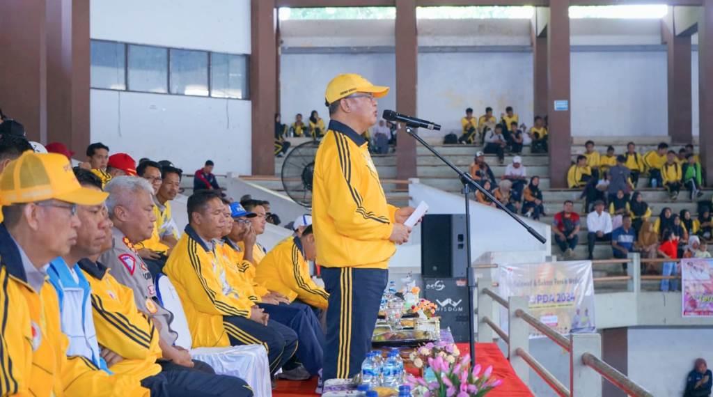 Buka Popda 2024, Gubernur Rohidin: Raih Prestasi, Junjung Tinggi Sportivitas
