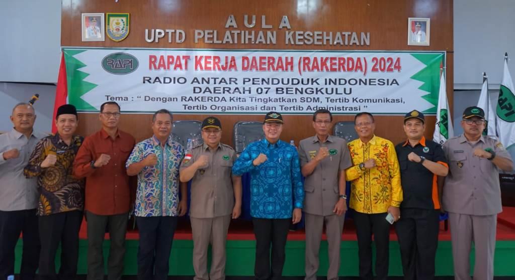 Rakerda RAPI 2024, Gubernur Rohidin: Ciptakan SDM Profesional, Terus Kolaborasi Bangun Daerah