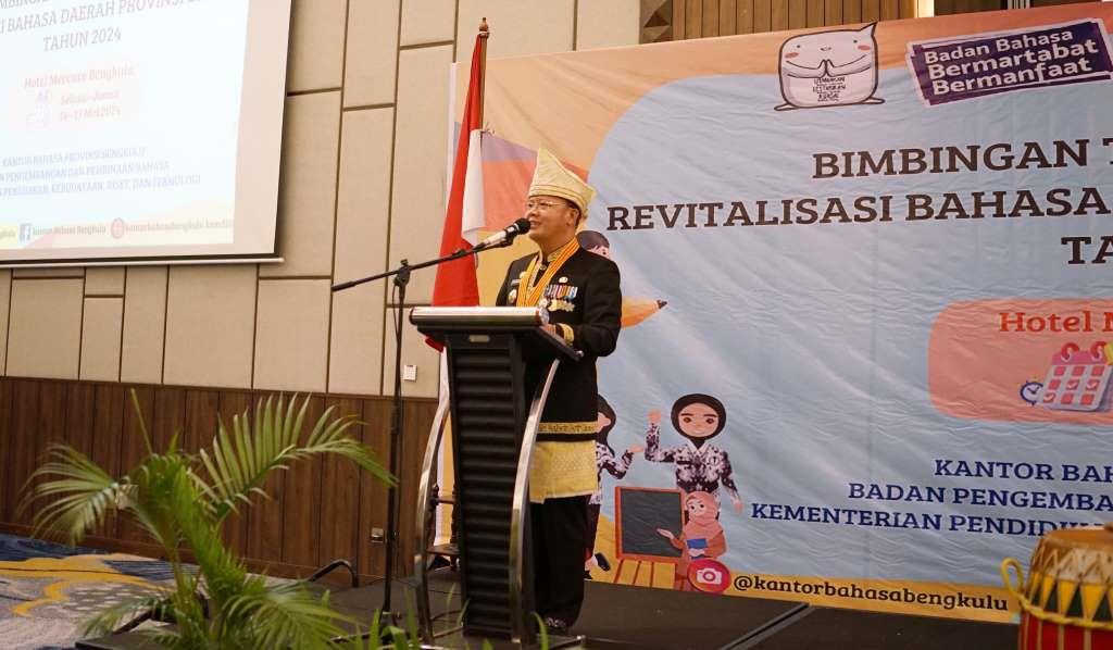 Gubernur Bengkulu Ajak Masyarakat Lestarikan Bahasa Daerah