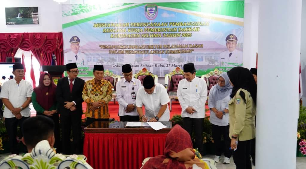 Pemda Seluma Gelar Musrenbang RKPD 2025, Fokus Infrastruktur dan Entaskan Kemiskinan