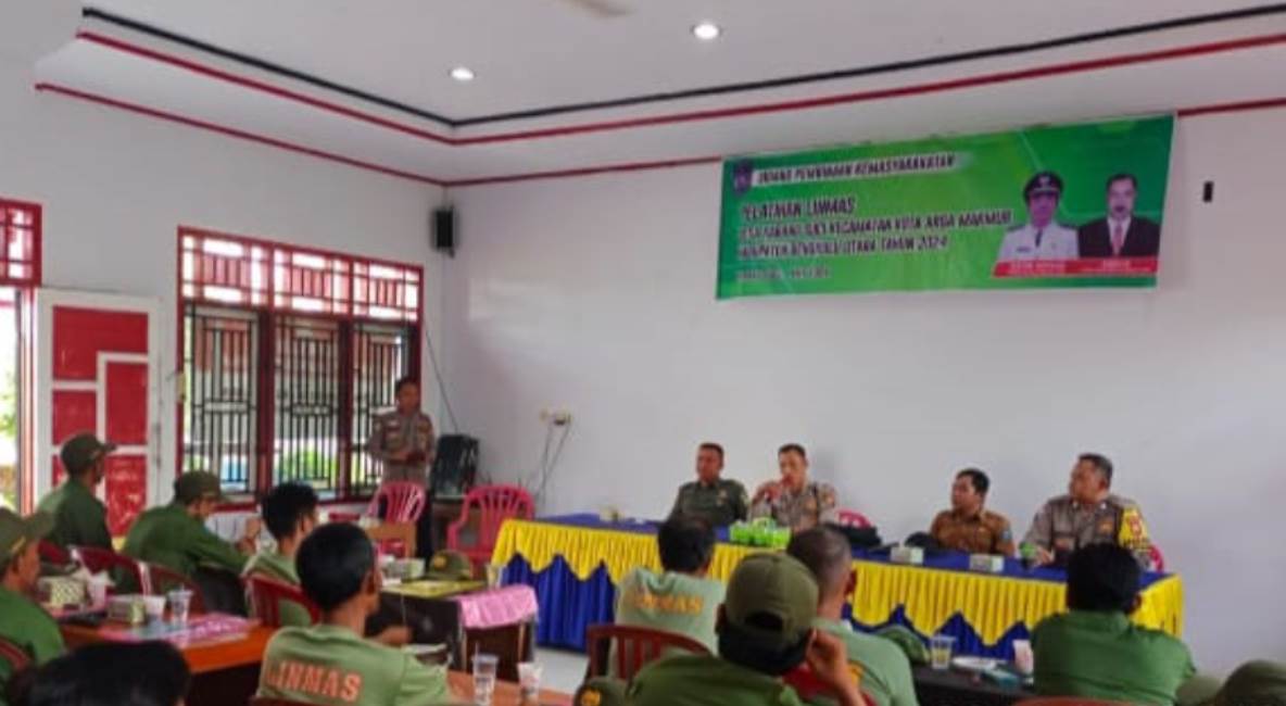 Pemdes Karang Suci Gelar Pelatihan Linmas