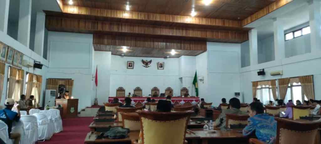 DPRD Seluma Gelar Paripurna Jawaban Eksekutif Terhadap Pandangan Umum Fraksi