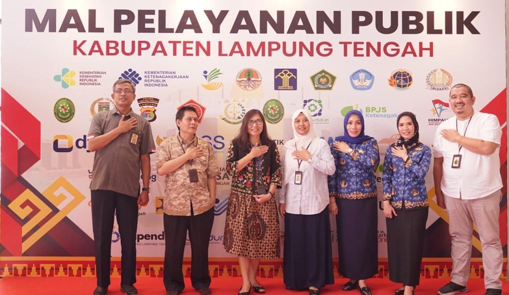 Kanwil DJP Bengkulu dan Lampung Lakukan Kunjungan ke MPP Lampung Tengah