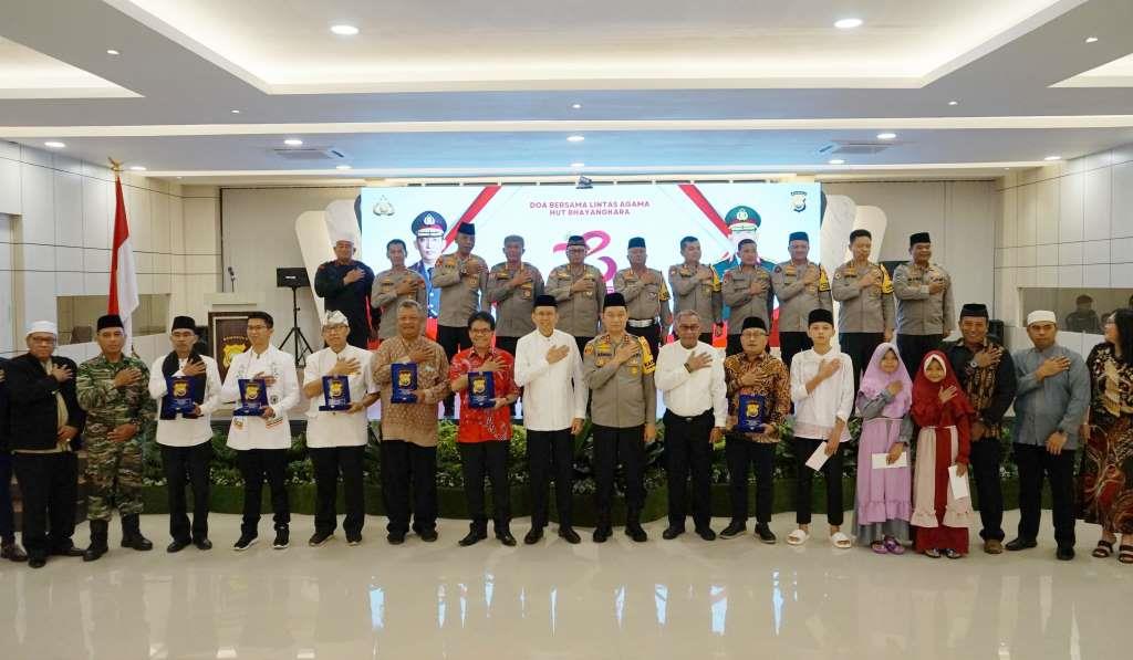 Doa Bersama Tokoh Lintas Agama untuk Polri Presisi Menuju Indonesia Emas