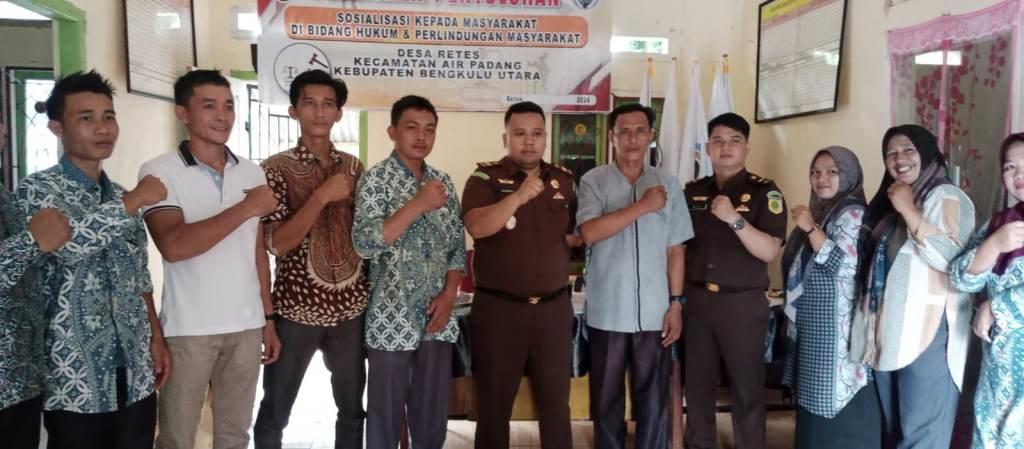 Pemerintahan Desa Retes Gelar Penyuluhan Hukum Bersama Kejari Bengkulu Utara