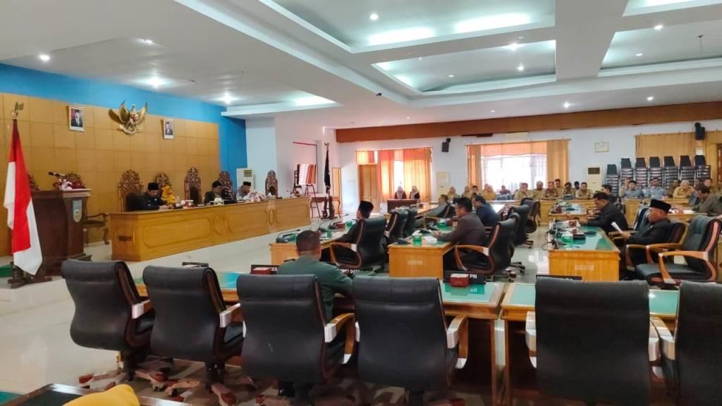 DPRD Bengkulu Utara Gelar Rapat Paripurna Bahas 3 Raperda Hasil Rapat Banmus