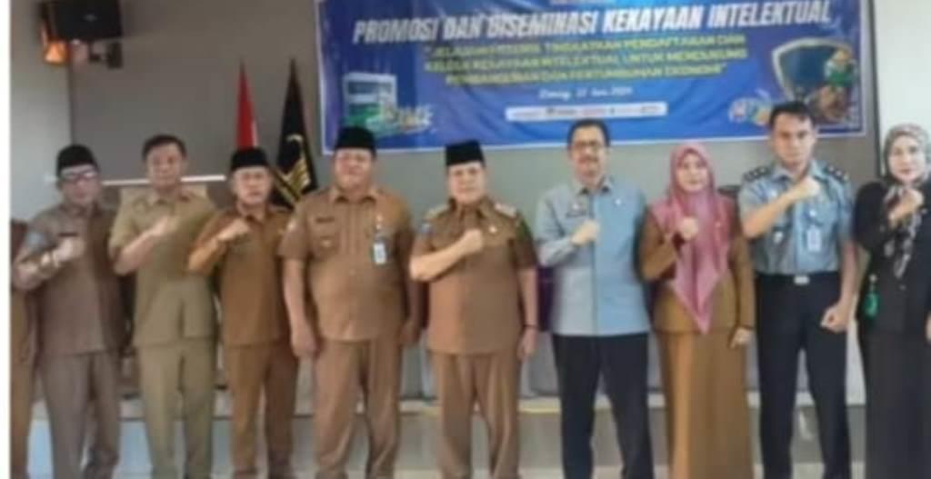 Sosialisasi Kekayaan Intelektual, Wabup Lebong Dorong Inovasi Pelaku UMKM