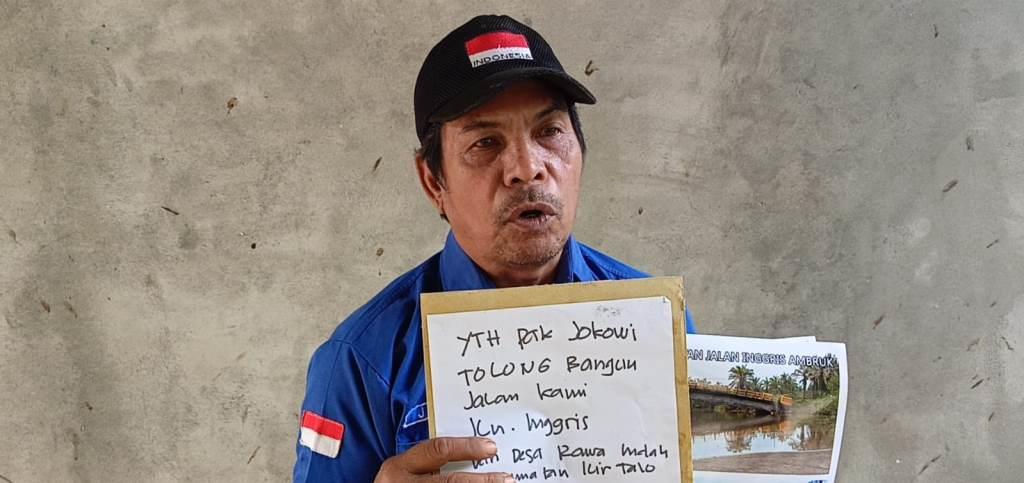 Cerita Jaya Puluhan Tahun Berharap Jalan Inggris Dibangun, Sempat Nekat Temui Jokowi