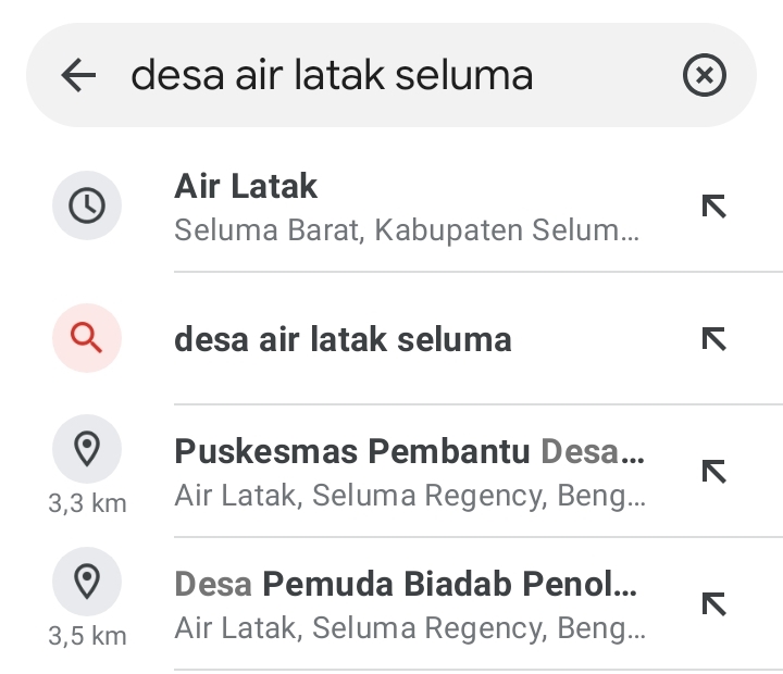 Kades Air Latak Sesalkan Oknum yang Merubah Nama Desa di Google Maps