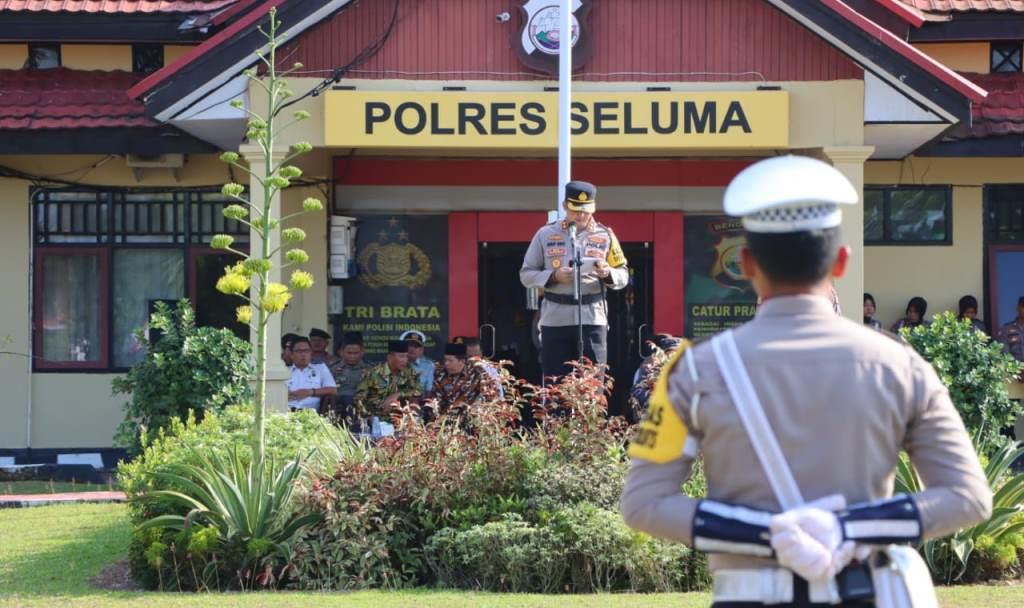 Mutasi Polres Seluma: Kasat Narkoba Jabat Kasat Reskrim, Ini Nama Penggantinya