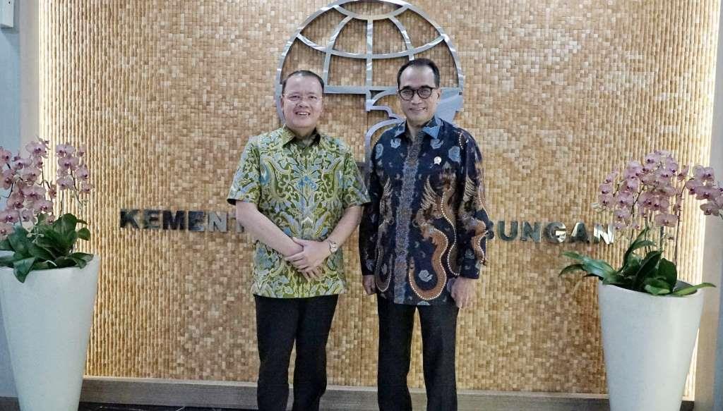 Dongkrak Geliat Ekspor Bengkulu, Gubernur Rohidin Temui Menhub RI di Jakarta