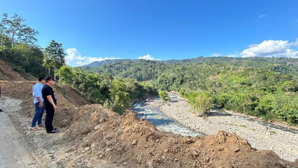 Titik Longsor Lintas Lebong-Curup Diproyeksikan Jalan Permanen