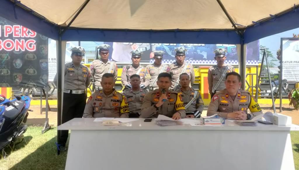 Polres Lebong Umumkan Hasil Operasi Patuh Nala 2024, Terbanyak Tidak Miliki SIM dan STNK