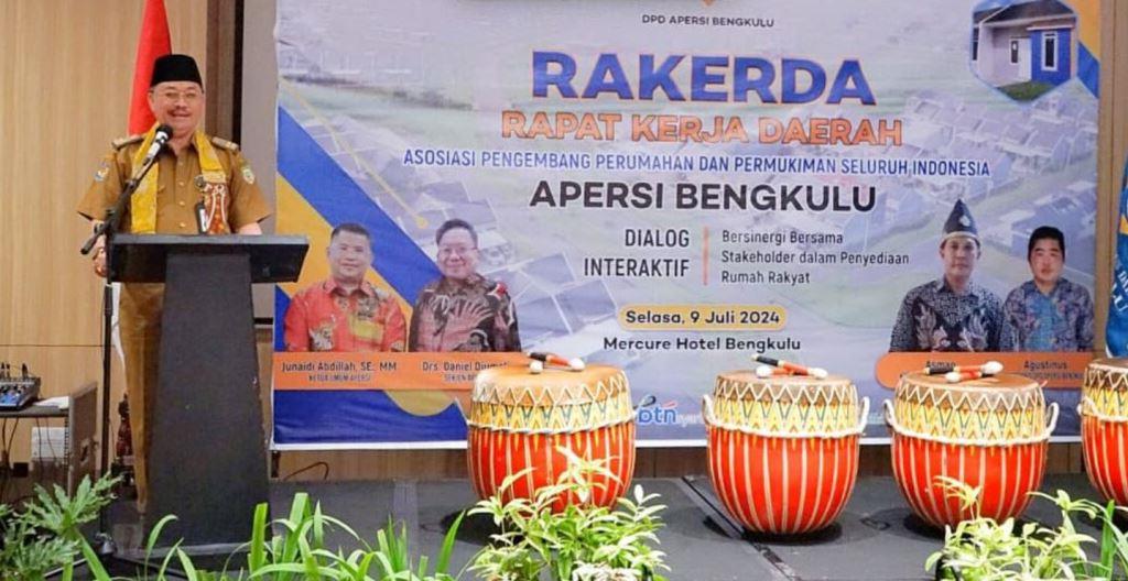 Pemprov Bengkulu Harap APERSI Bengkulu Permudah Masyarakat Dapat Hunian