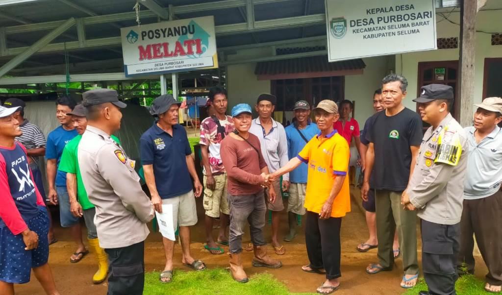 Dimediasi Polsek Seluma, Warga dan Pak Marsono Akhirnya Saling Memaafkan