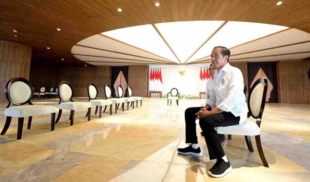 Presiden Joko Widodo Mulai Berkantor di IKN