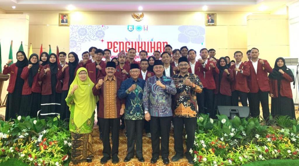 Resmi Dikukuhkan, Ini Susunan Pengurus DPD IMM Bengkulu Periode 2024-2026