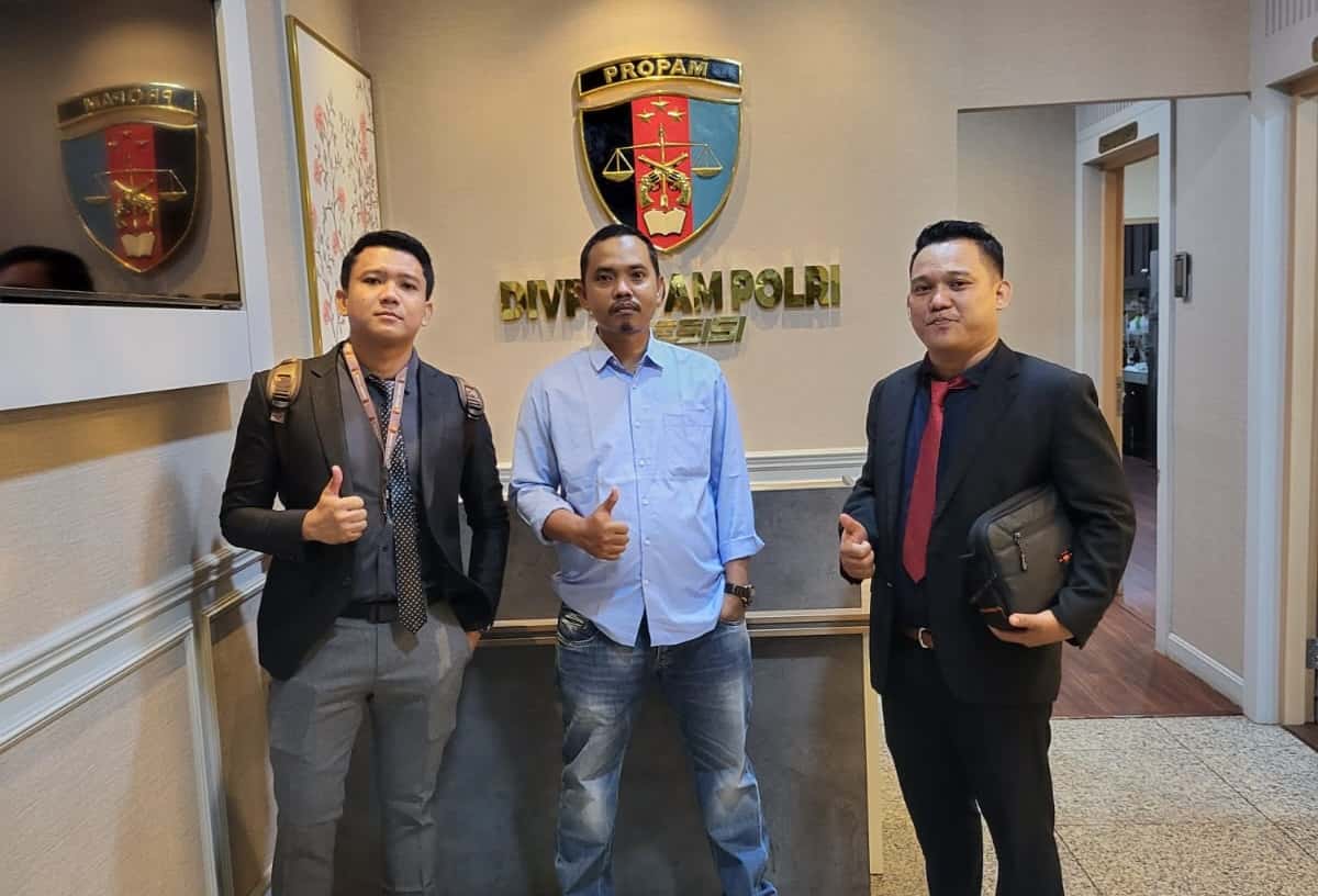 Tuntut Keadilan, LBH King Akbar Justice Dampingi Suharto ke Mabes Polri