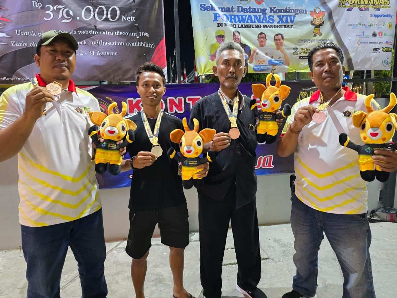 Sukses PWI Bengkulu Porwanas 2024: Raih 4 Medali, Gubernur Siapkan Reward