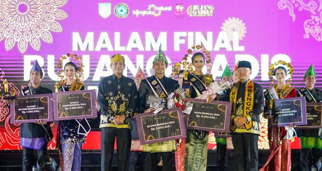 Bujang Bengkulu Utara dan Gadis Rejang Lebong Juarai Bujang Gadis Bengkulu 2024
