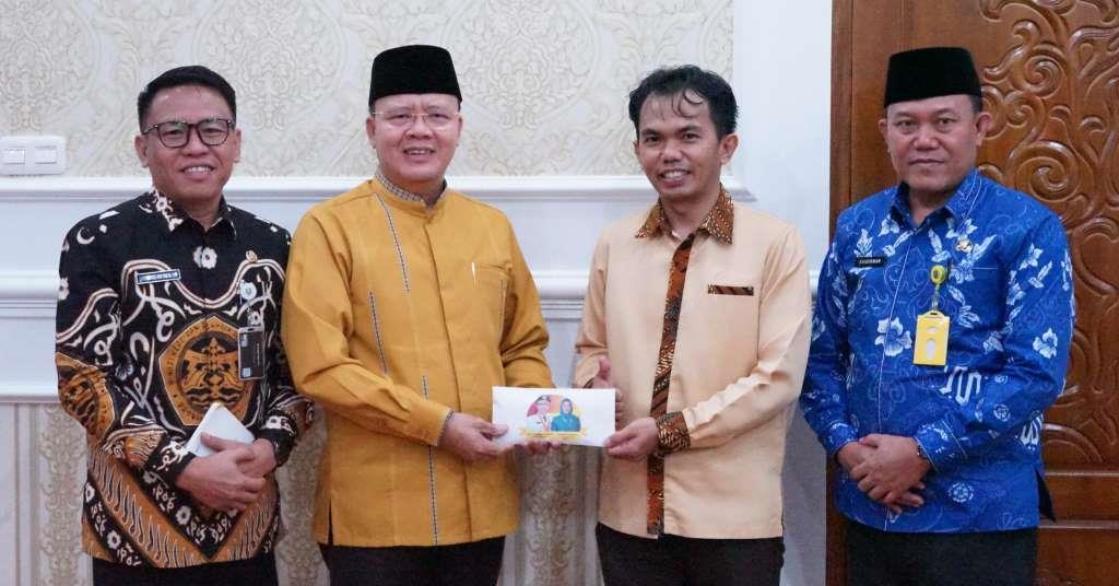 Gubernur Rohidin Terima Audiensi  ASN Penerima Beasiswa S2 di Colorado School of Mines