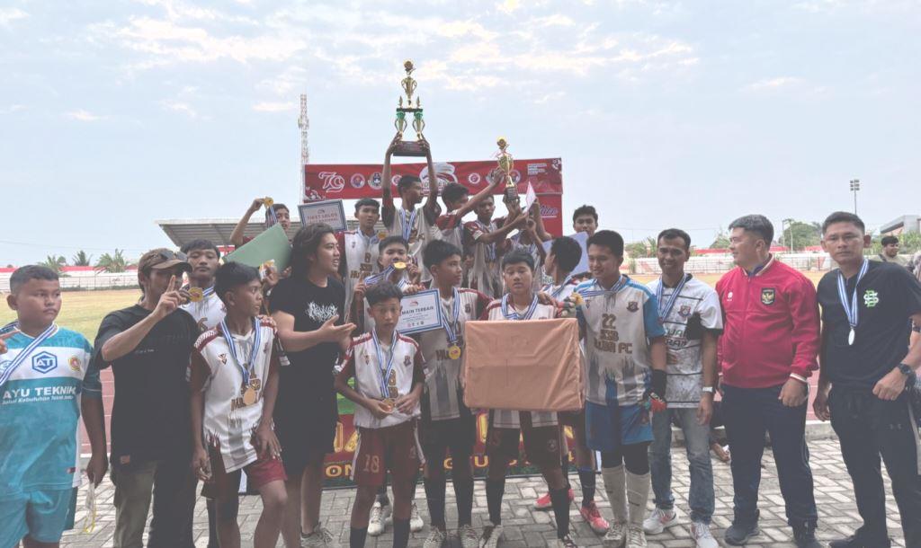 HWBR FC Raih Tiket Nasional Usai Juarai U-14 IDCT Cup Regional Bengkulu
