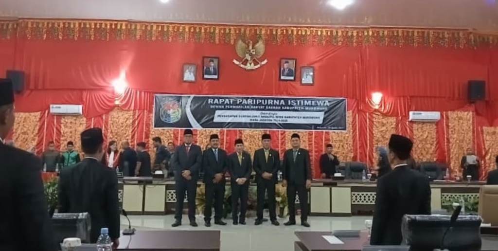 Karto dari Partai Golkar Terpilih Sebagai Pimpinan Sementara DPRD Kabupaten Mukomuko